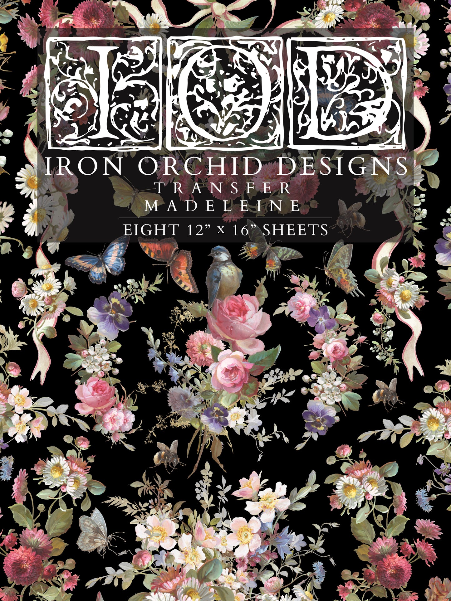 Madeleine IOD Transfer - Iron Orchid Designs