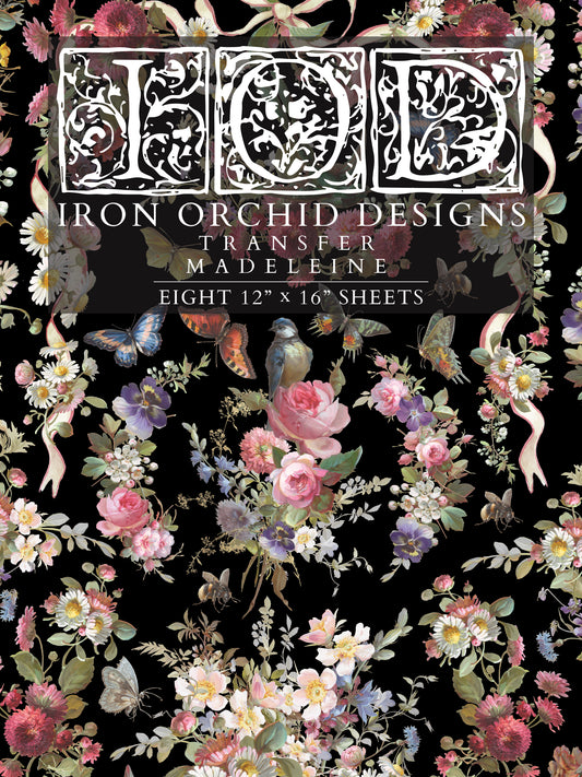 Madeleine IOD Transfer - Iron Orchid Designs