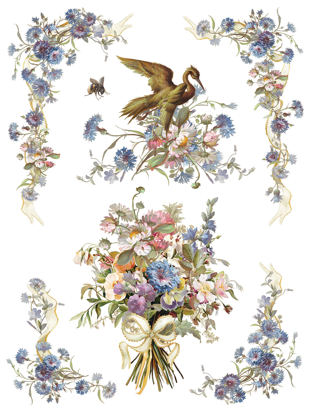 Madeleine IOD Transfer - Iron Orchid Designs