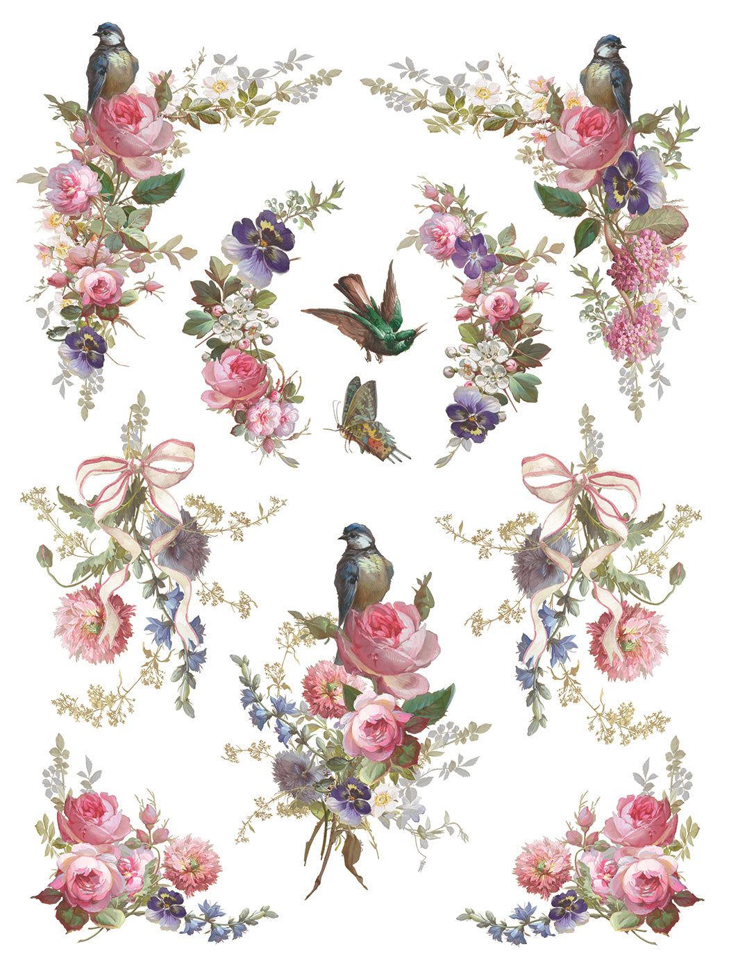 Madeleine IOD Transfer - Iron Orchid Designs