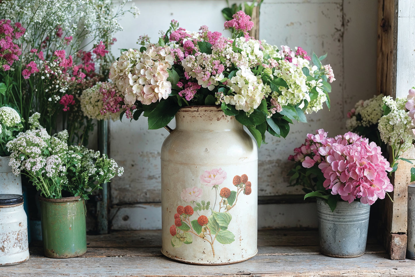 Marche Des Fleurs IOD Transfer - Iron Orchid Designs