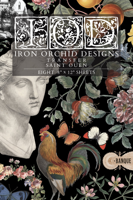 Saint Ouen IOD Transfer - Iron Orchid Designs