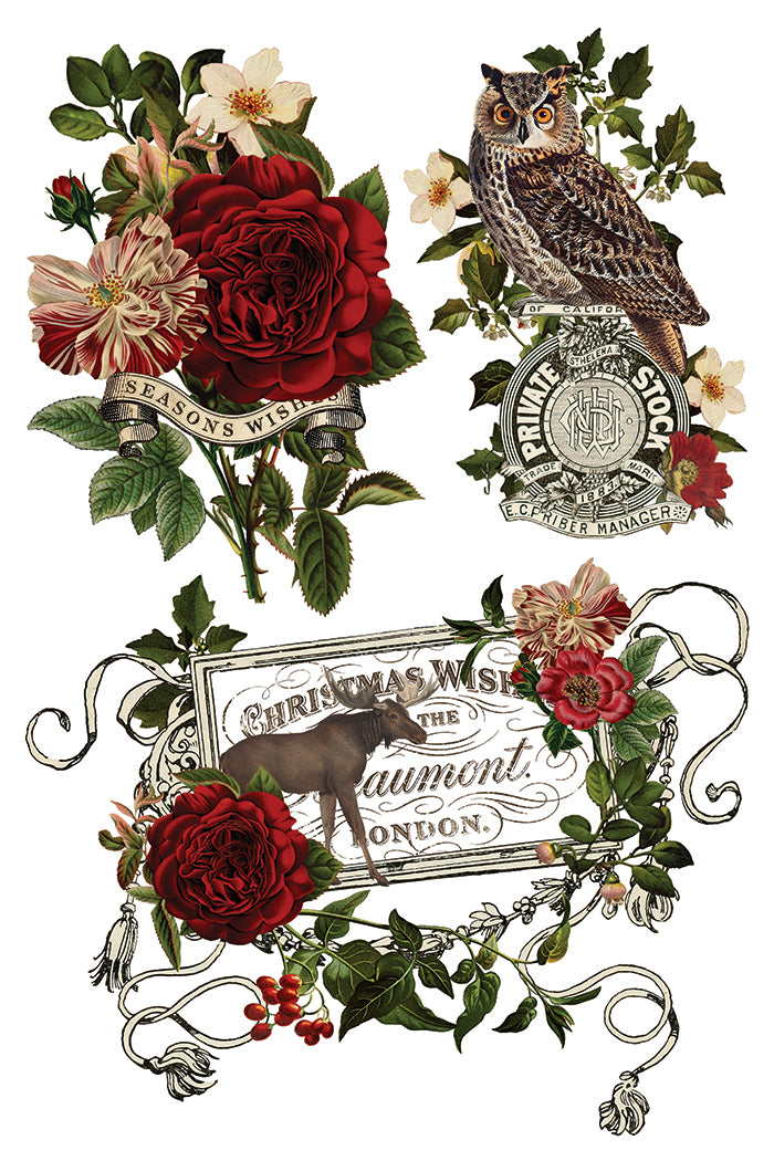Stag Tavern IOD Transfer - Iron Orchid Designs *LIMITED EDITION*