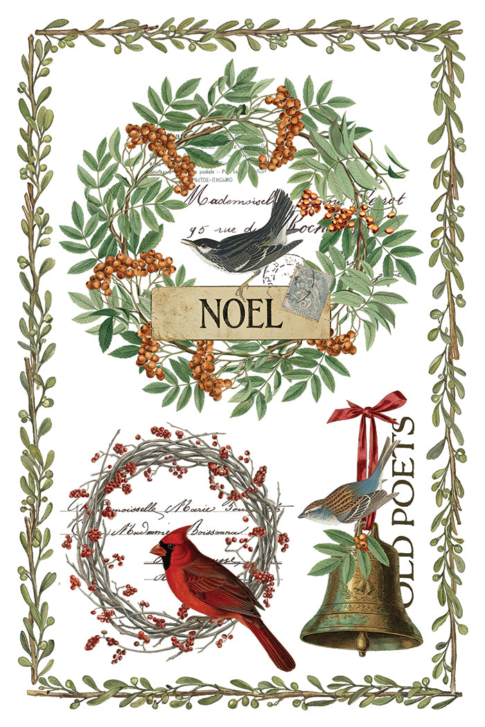 Winter's Calling Diaries IOD Transfer - Iron Orchid Designs *LIMITED EDITION*
