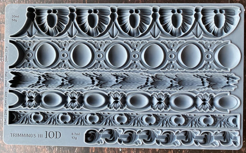 Trimmings 3 Mould by IOD - Iron Orchid Designs
