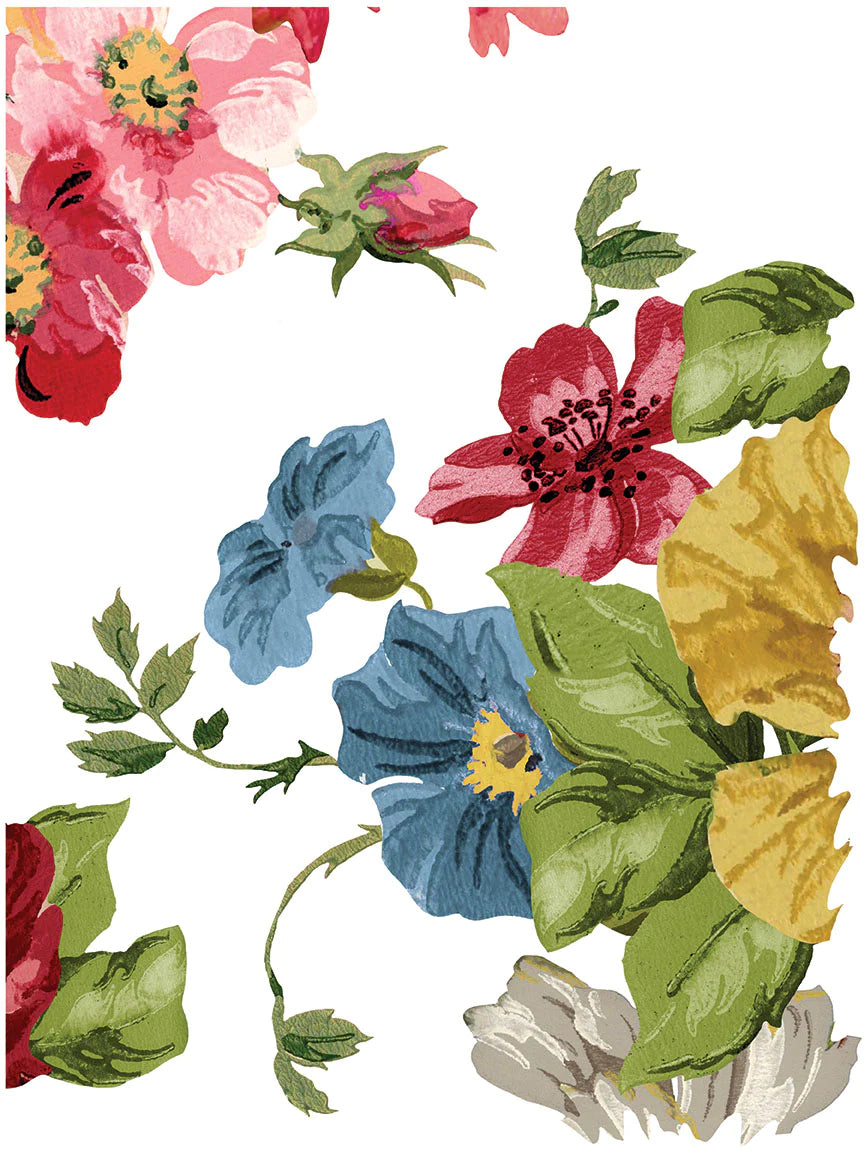 Wall Flower IOD Transfer - Iron Orchid Designs 