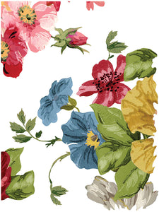Wall Flower IOD Transfer - Iron Orchid Designs 