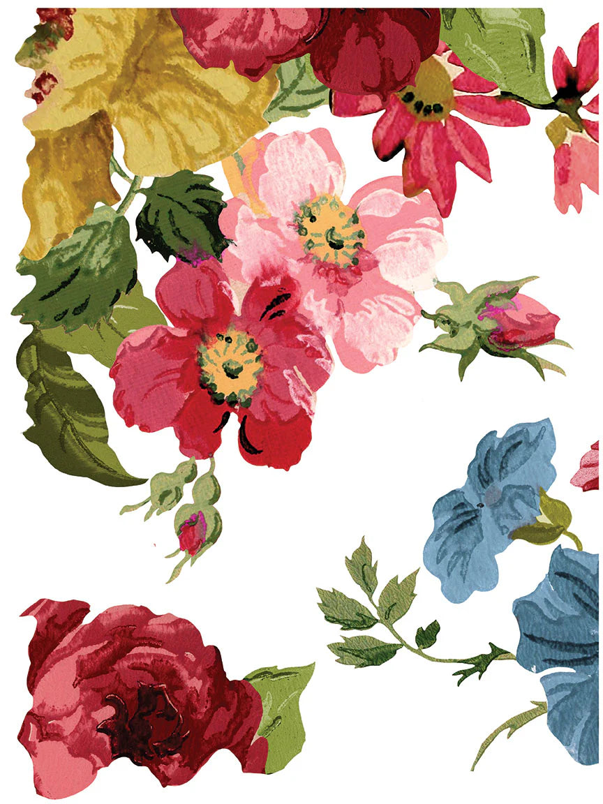 Wall Flower IOD Transfer - Iron Orchid Designs 