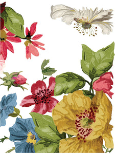 Wall Flower IOD Transfer - Iron Orchid Designs 