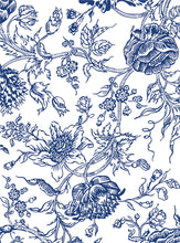 Load image into Gallery viewer, Indigo Floral IOD Paint Inlay - Iron Orchid Designs