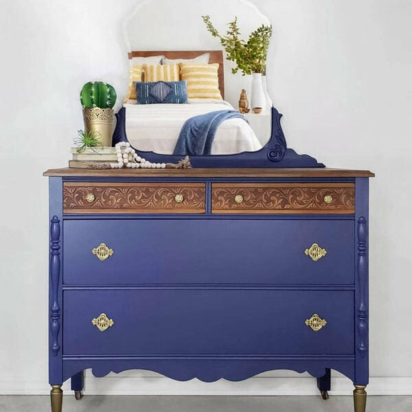 Liberty Blue, Bright Blue Furniture Paint - Fusion Mineral Paint