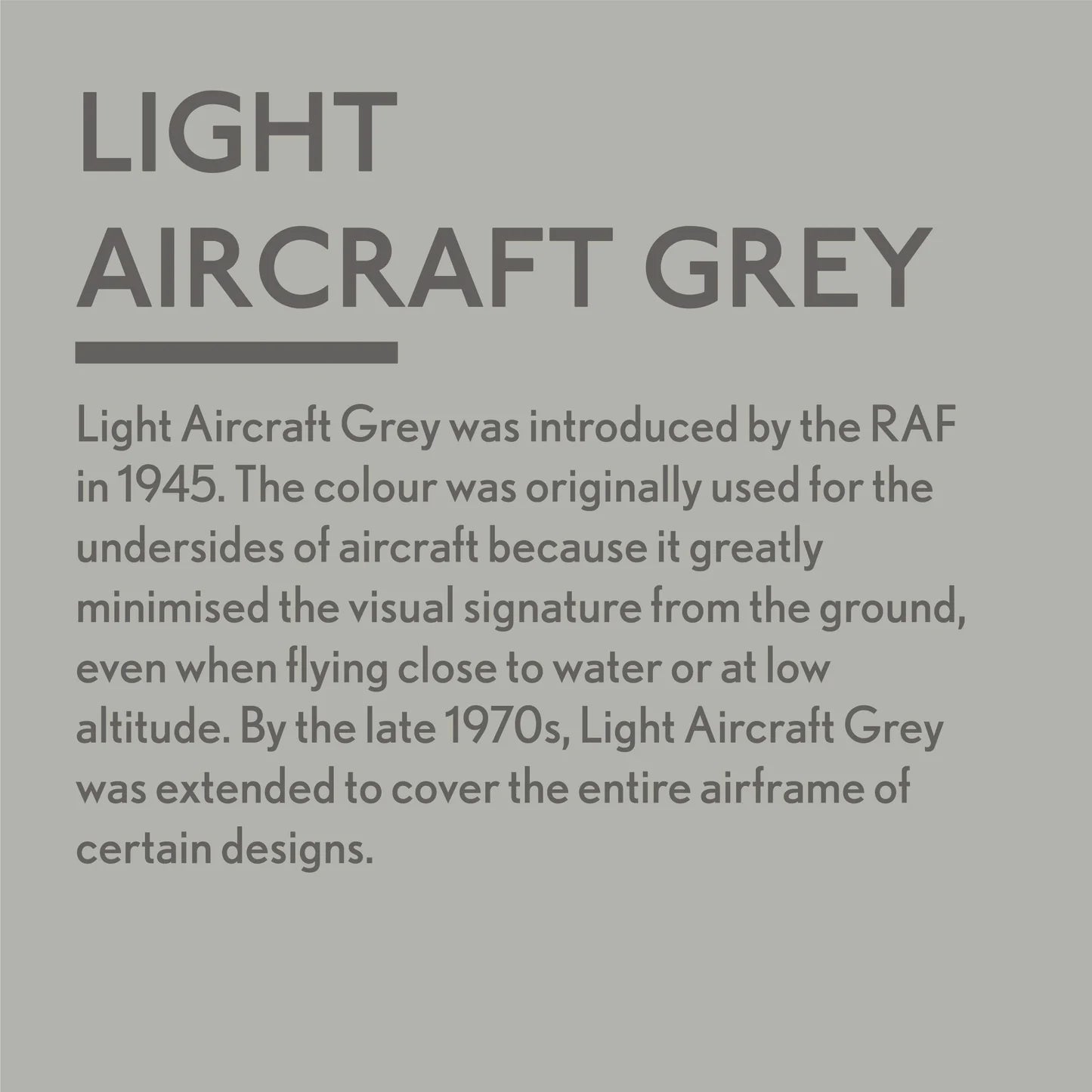 Light Aircraft Grey - Jubilee Paint | Furniture & Craft Paint