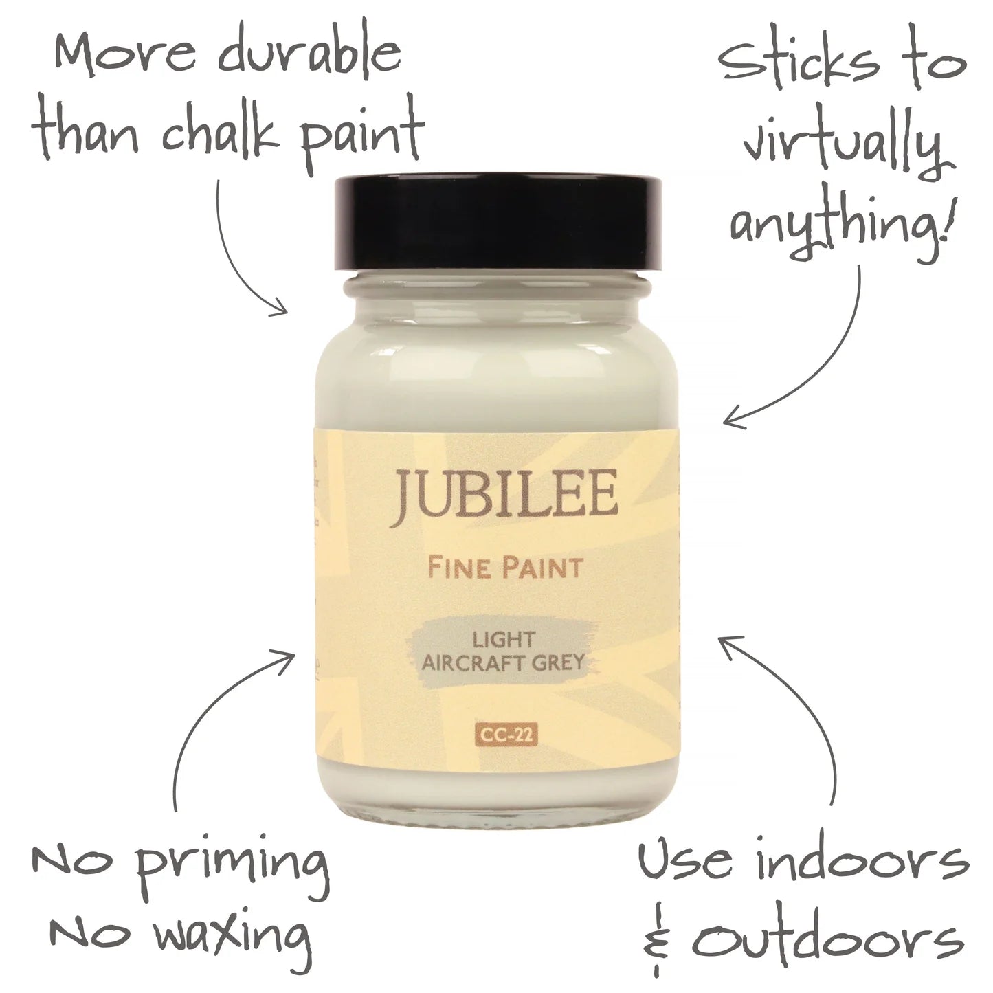 Light Aircraft Grey - Jubilee Paint | Furniture & Craft Paint