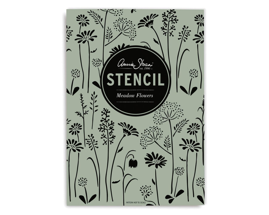 Meadow Flowers Stencil - Annie Sloan