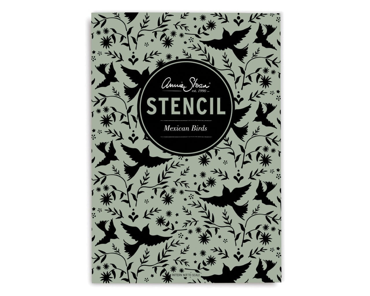 Mexican Birds Stencil - Annie Sloan
