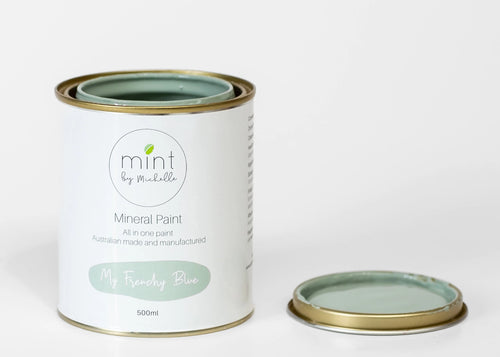 My Frenchy Blue, Soft Blue Mineral Paint for Furniture, MINT by Michelle