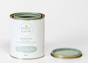 My Frenchy Blue, Soft Blue Mineral Paint for Furniture, MINT by Michelle