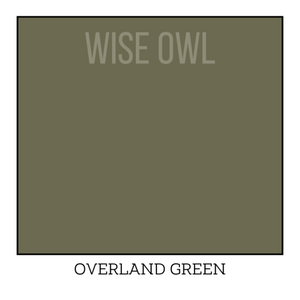 Sage Green Furniture Paint - Overland Green  - Wise Owl One Hour Enamel Paint