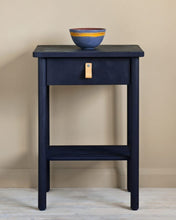 Load image into Gallery viewer, Navy Blue Chalk Paint, Oxford Navy Side Table, Furniture Paint  Annie Sloan 