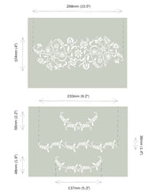 Load image into Gallery viewer, Paisley Floral Garland Stencil - Annie Sloan
