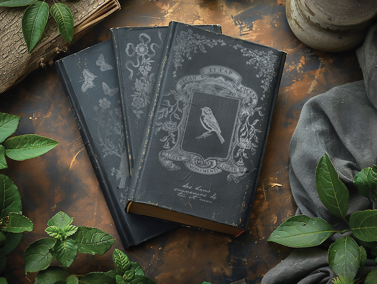 Papillon IOD Gilded Foil Transfer - Iron Orchid Designs