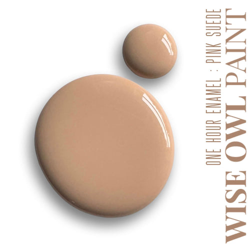 Pink Suede - Wise Owl One Hour Enamel Paint