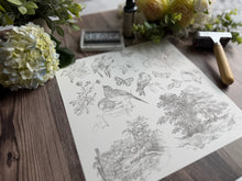 Load image into Gallery viewer, Meadowlark IOD Stamps - Iron Orchid Designs