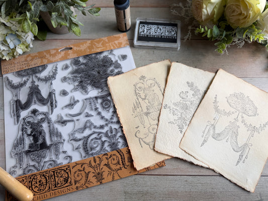 Palais des Fleurs IOD Stamps - Iron Orchid Designs