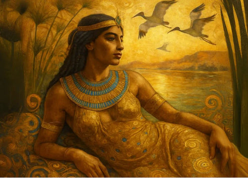 Queen Of The Nile Decoupage Paper - MINT by Michelle LIMITED EDITION