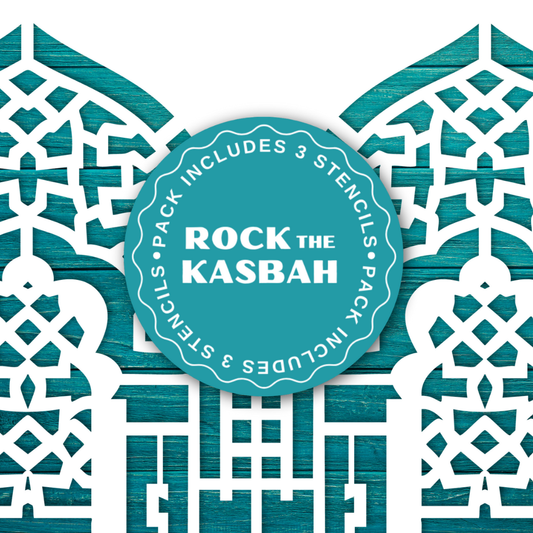 Rock The Kasbah Stencil | Made By Marley