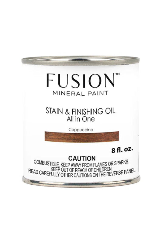 Cappuccino Stain & Finishing Oil - Fusion Mineral Paint