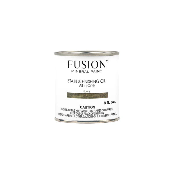 Ebony Stain & Finishing Oil - Fusion Mineral Paint 