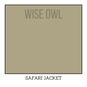 Light Khaki Furniture Paint - Safari Jacket - Wise Owl One Hour Enamel…