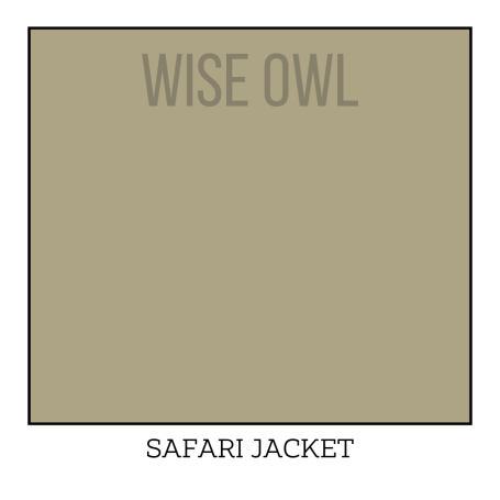 Light Khaki Furniture Paint - Safari Jacket - Wise Owl One Hour Enamel…