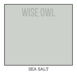 Pale Blue/Green Furniture Paint - Sea Salt - Wise Owl One Hour Enamel