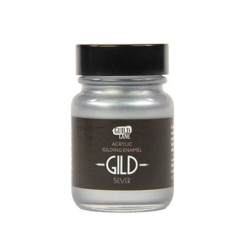 Silver Acrylic Gilding Enamel - GILD