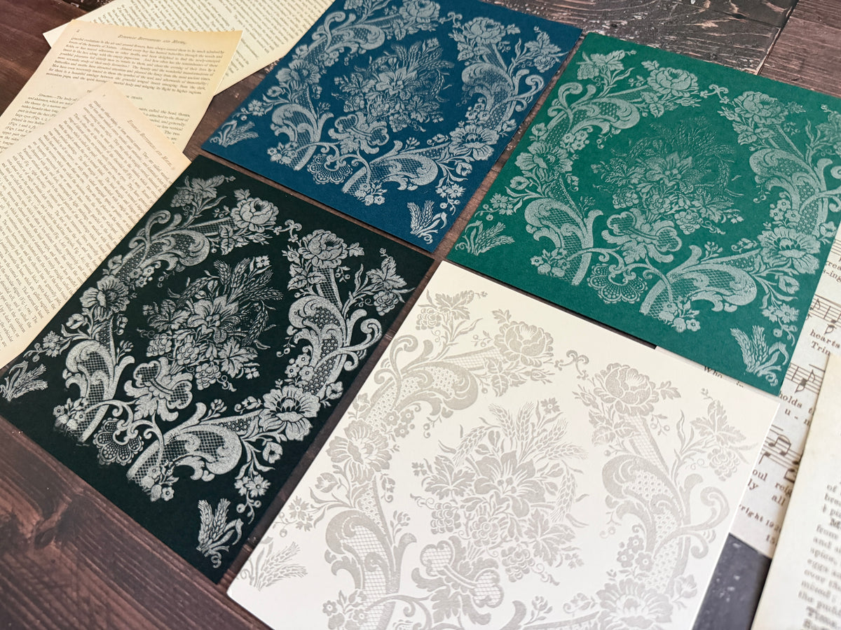 Silver Sparkle Ink Pad | Iron Orchid Designs