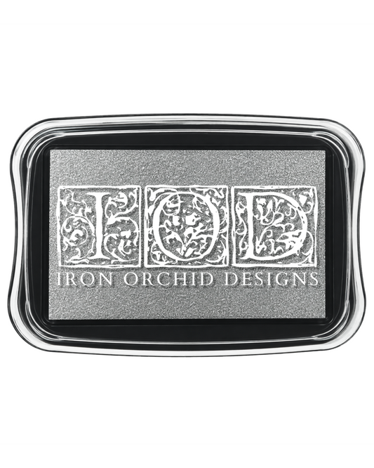 Silver Sparkle Ink Pad | Iron Orchid Designs