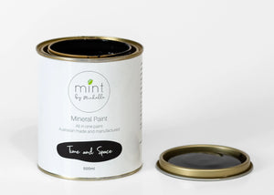 Time and Space, Black Mineral Paint for Furniture, MINT by Michelle