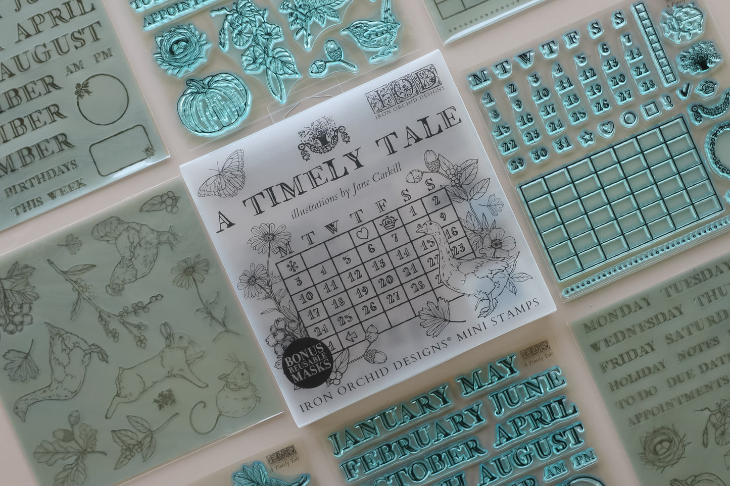 A Timely Tale Stamp Set | Iron Orchid Designs