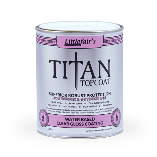 Titan Top Coat Varnish - Gloss - Littlefair's