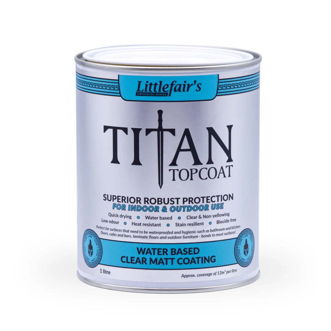 Titan Top Coat Varnish - Matt - Littlefair's