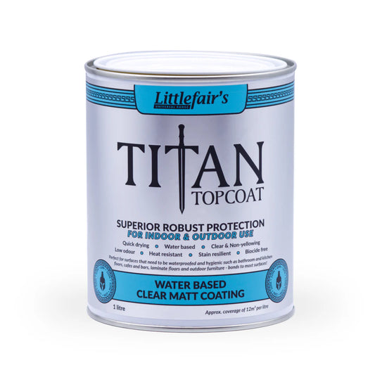 Titan Top Coat Varnish - Matt - Littlefair's