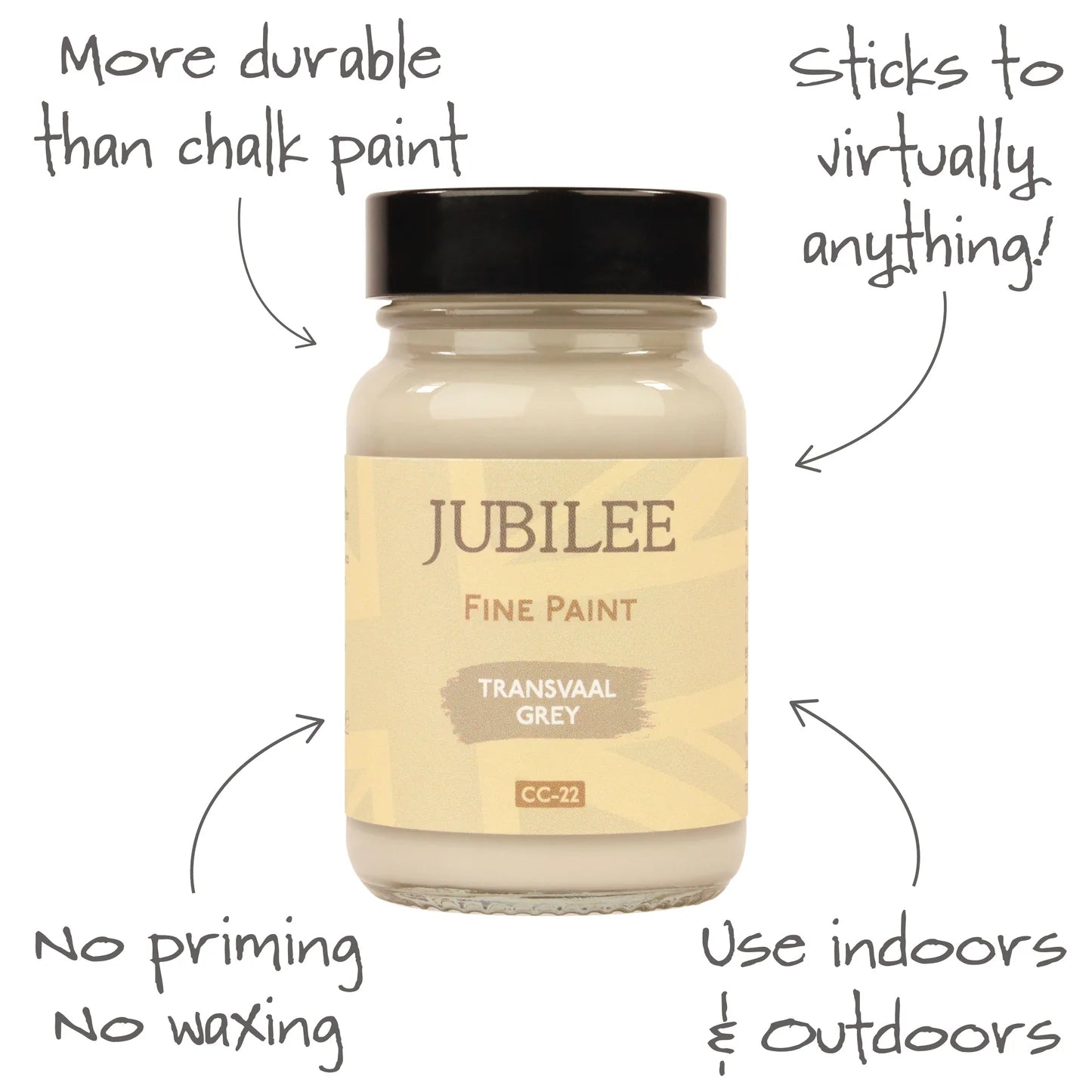 Transvaal Grey - Jubilee Paint | Furniture & Craft Paint
