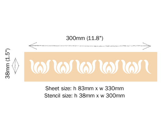 Udaipur Stencil - Rajasthan Collection - Annie Sloan