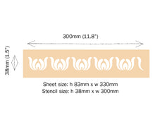 Load image into Gallery viewer, Udaipur Stencil - Rajasthan Collection - Annie Sloan