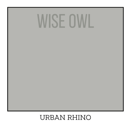 Modern Grey Furniture Paint - Urban Rhino - Wise Owl One Hour Enamel Paint