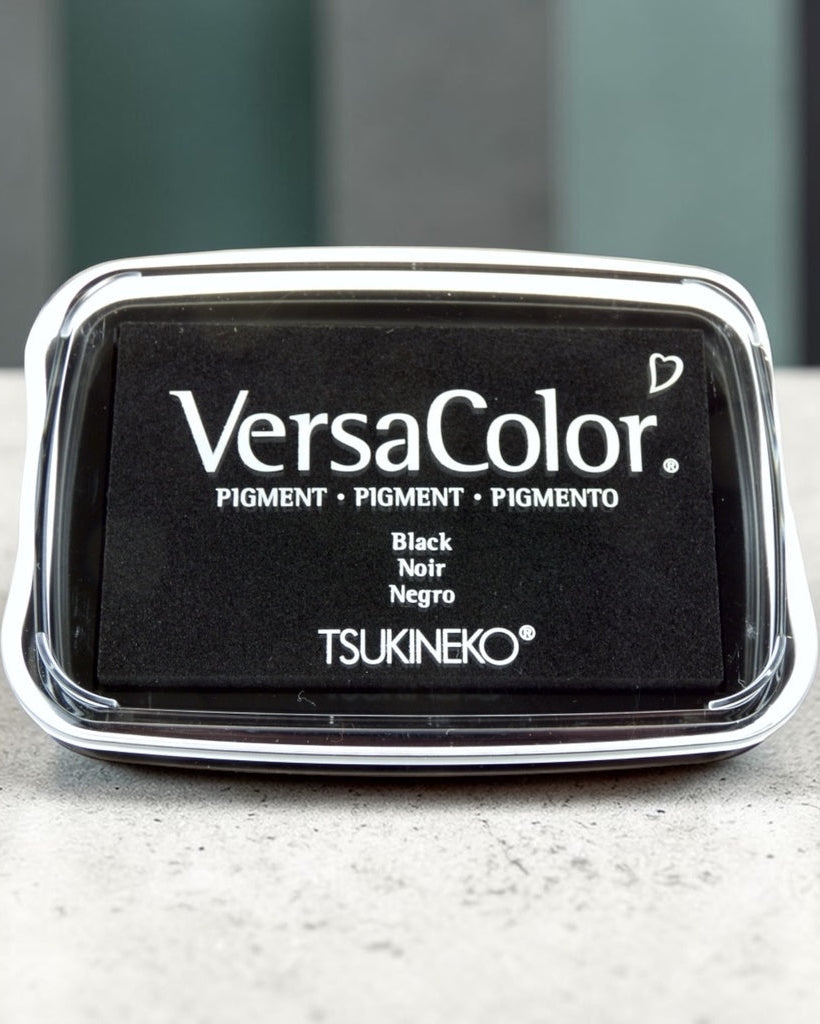 VersaColor BLACK Pigment Ink Pad | Tsukineko