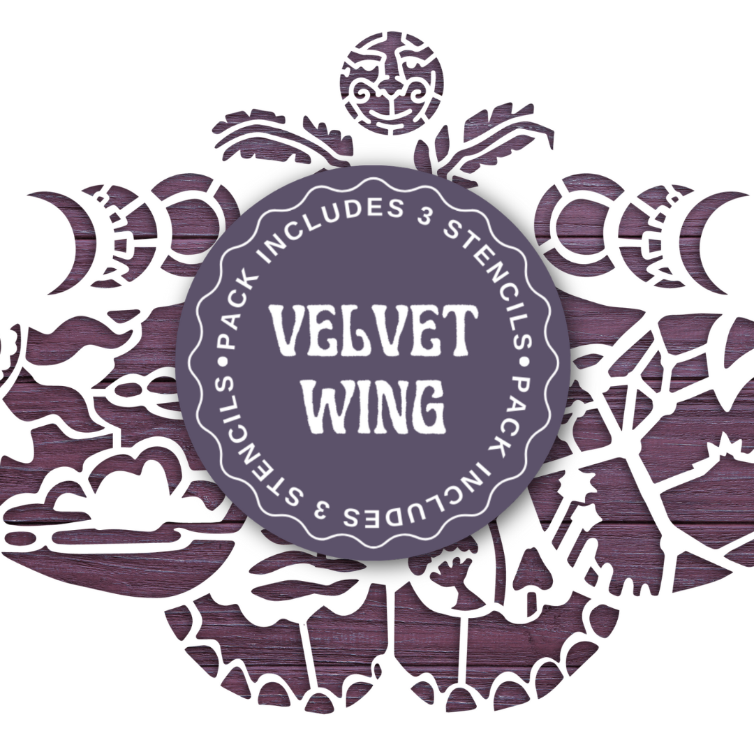 Velvet Wing Stencil | Made By Marley
