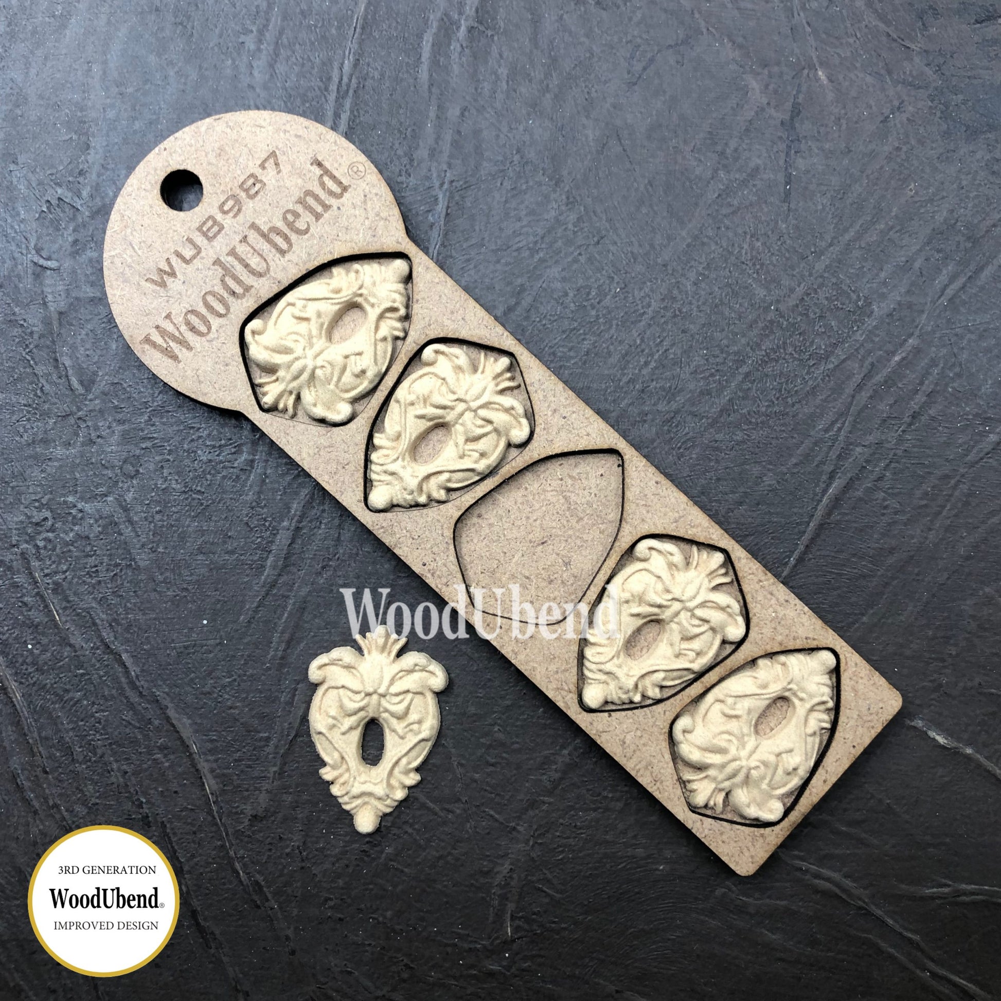 Keyholes WUB0993 - WoodUbend Mouldings